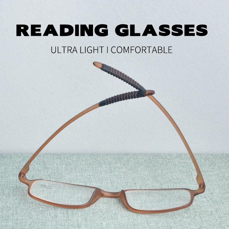 GUANHAO-Lunettes de Lecture Unisexes, Transparentes, Optiques, Hypermétropie, Presbytes, Universelle