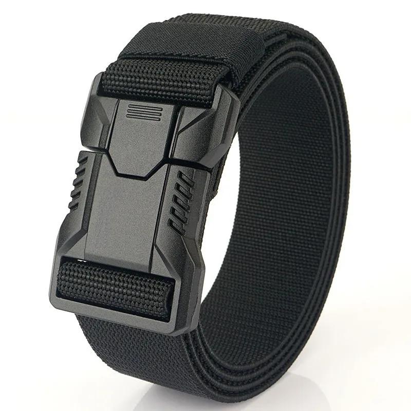 Véritable ceinture tactique à dégagement rapide, ceinture militaire d'extérieur en Nylon véritable s