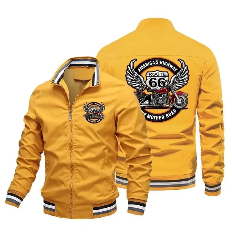 Veste de sport décontractée pour hommes, Hip Hop, Baseball, Fermeture éclair, Sportedly, Moto, Haute