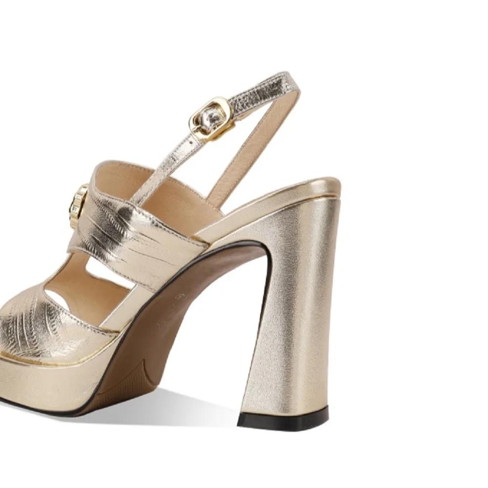 【JOCHEBED HU】 chaussures en cuir véritable faites à la main pour femmes nouvel été Sexy talons hauts