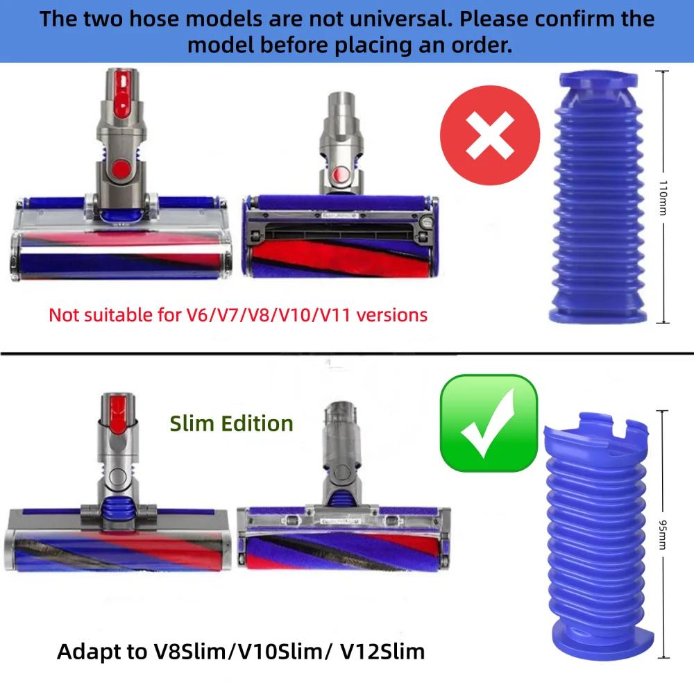 Tuyau de conduit inférieur d'aspirateur pour Dyson V8slim/Digital Slim/V10 Slim/V12/V12slim/V15, tuy