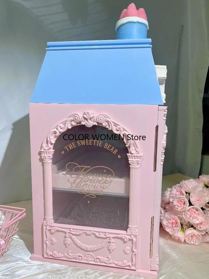 FLOWER KNOWS La collection Sweetie Bear, boîte cadeau grande taille, boîte vide, boîte de rangement
