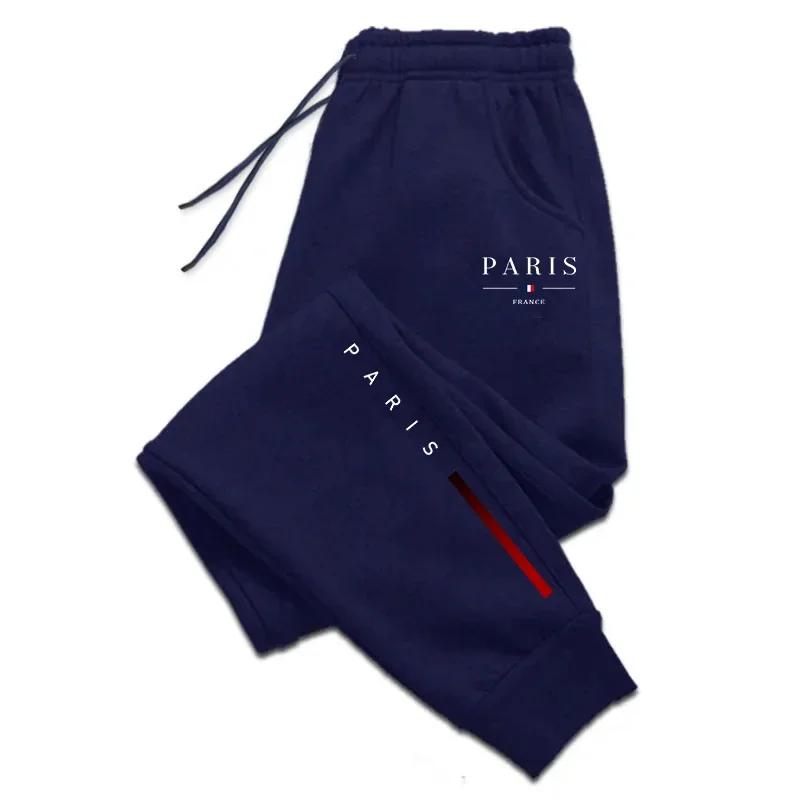 2025 nouveauté Paris imprimé pantalons de survêtement pour hommes de haute qualité mâle maison en pl