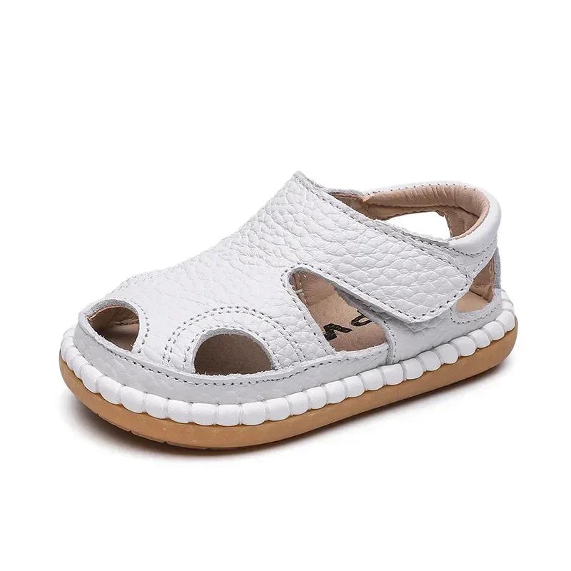 Sandales d'été pour bébés filles et garçons, chaussures Anti-collision pour tout-petits, sandales de