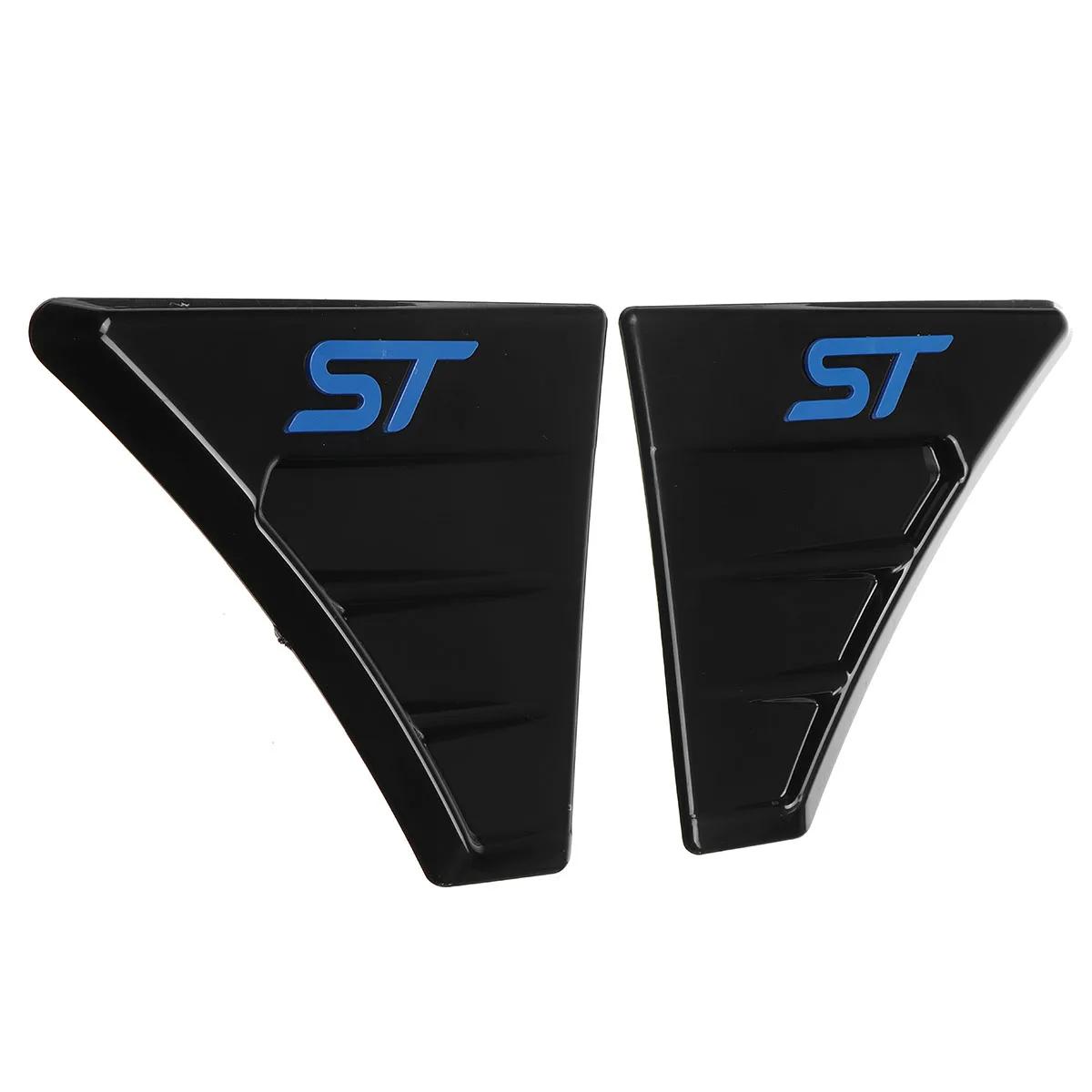 Paire de becquet de garde-boue latéral de voiture, évent de sortie pour Ford Focus MK2 MK3 RS, capot