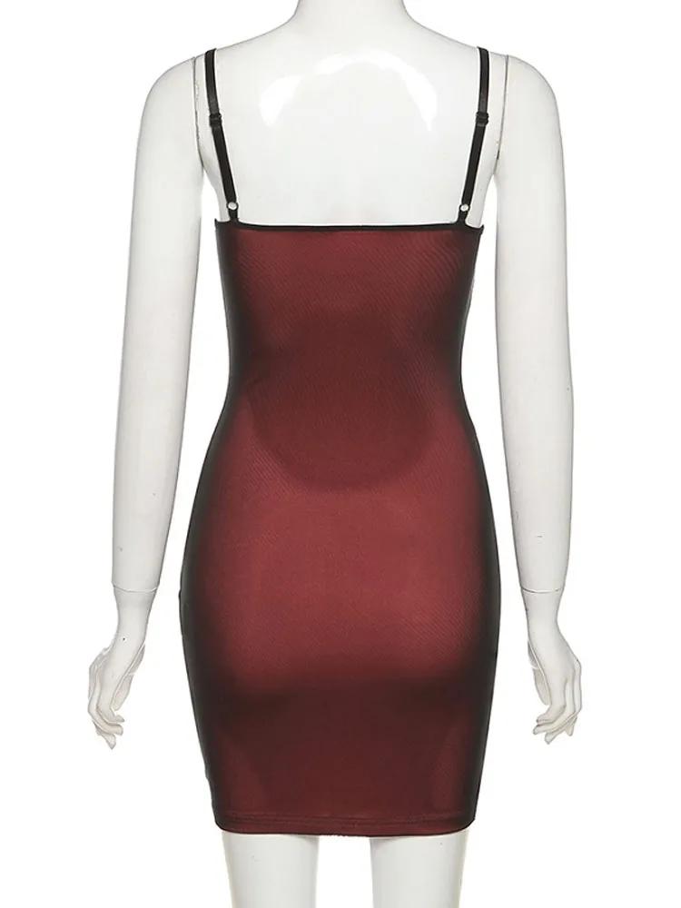 Robe moulante en maille Double couche pour femmes, Sexy, sans manches, moulante, Bandage élastique,