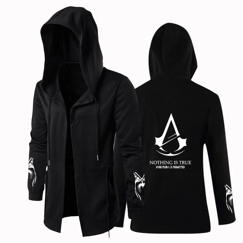 Sweat à capuche manches longues Assassin Master, veste à capuche tendance, Everak Tralike