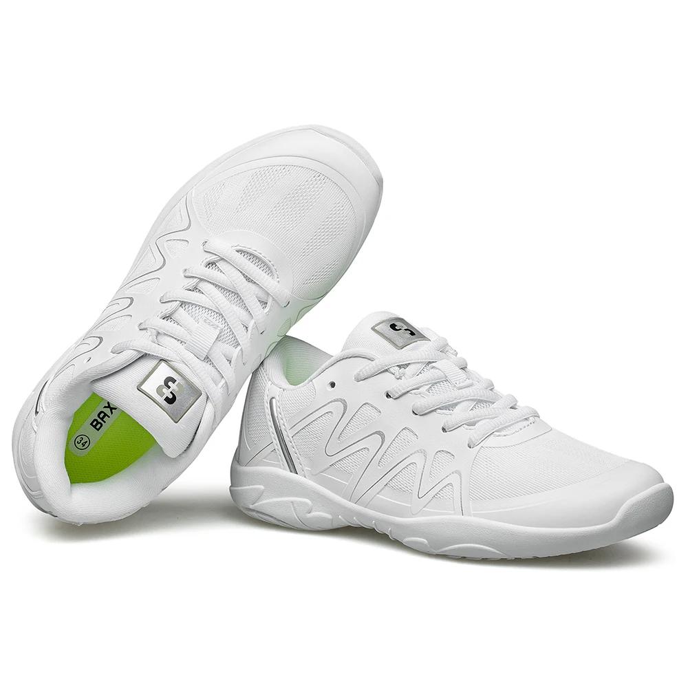 Chaussures cheerleading BAXIN16 filles - Tennis danse entraînement école blanc sport