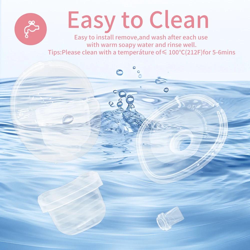 Pièces de tire-lait portables compatibles avec la pompe S18 S21, tasse de collecteur de lait, Valve