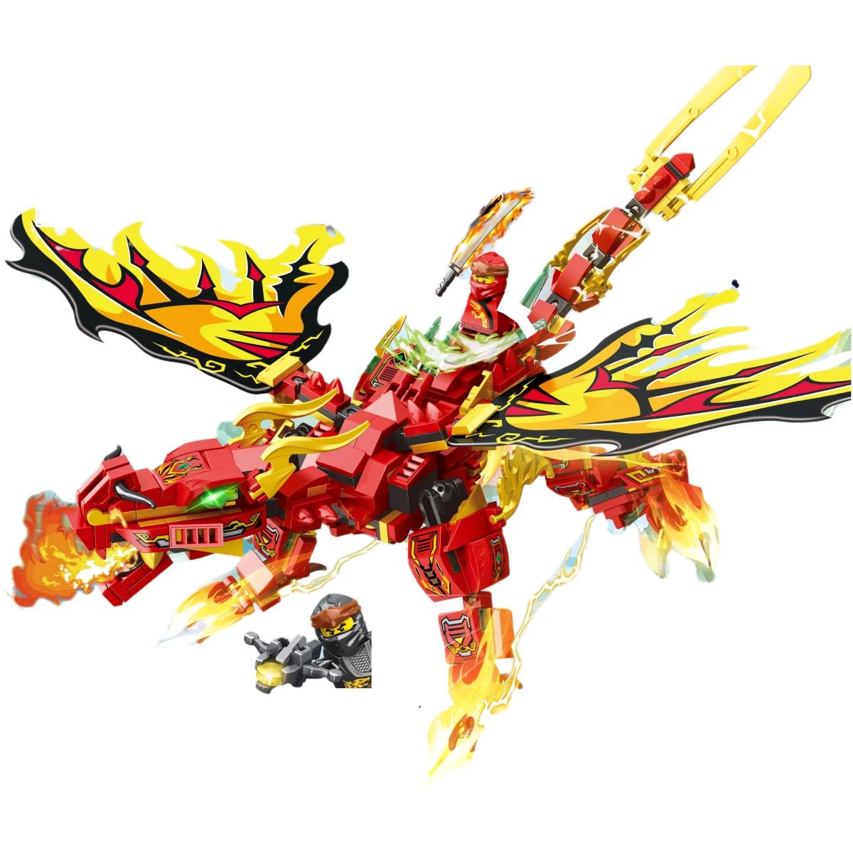 Ninja War Machine Lloyd War Armor Mech Mini modèle figurine blocs de construction compatibles dessin