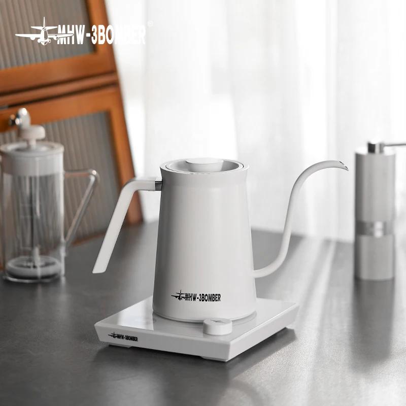 MHW-3BOMBER bouilloire à café thermostatique, bouilloire à café électrique intelligente, accessoires