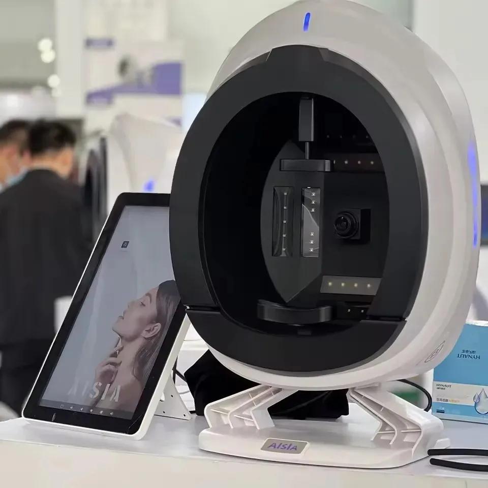 Nouvel analyseur de peau 3D, appareil d'analyse de la peau 15,6 pouces, analyseur facial, scanner d'