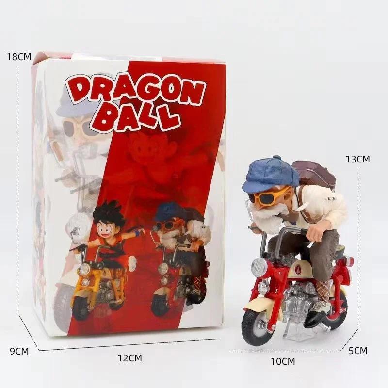Nouveau 13 cm Dragon Ball Z figurine d'anime Son Goku maître Roshi locomotives PVC Action Kame Senni