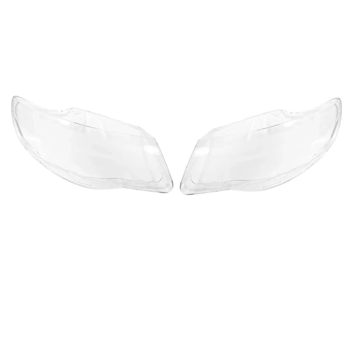 Couvercle de lentille de phare avant de voiture, pour Volkswagen, VW Touareg 2007 2008 2009 2010, co
