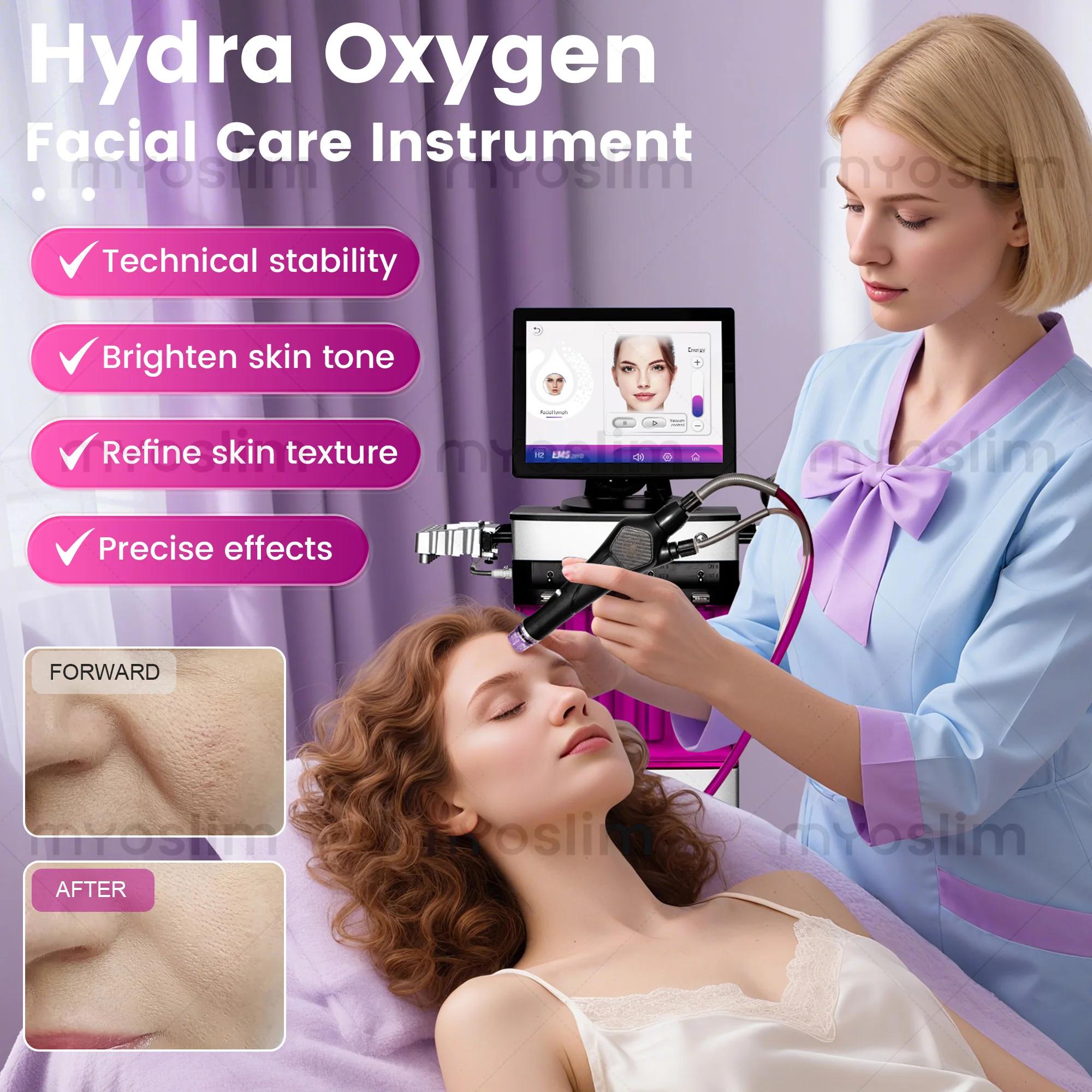 Appareil de soin du visage à oxygène 10 en 1, appareil professionnel pour le soin de la peau, nettoy