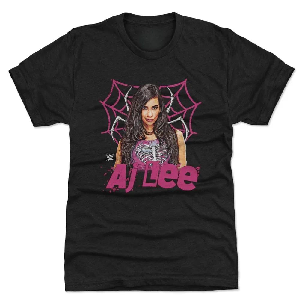 Nouveau T-shirt AJ Lee Series 2026 pour Homme – Mode Estivale Minimaliste, Col Rond, Coupe Ample Déc