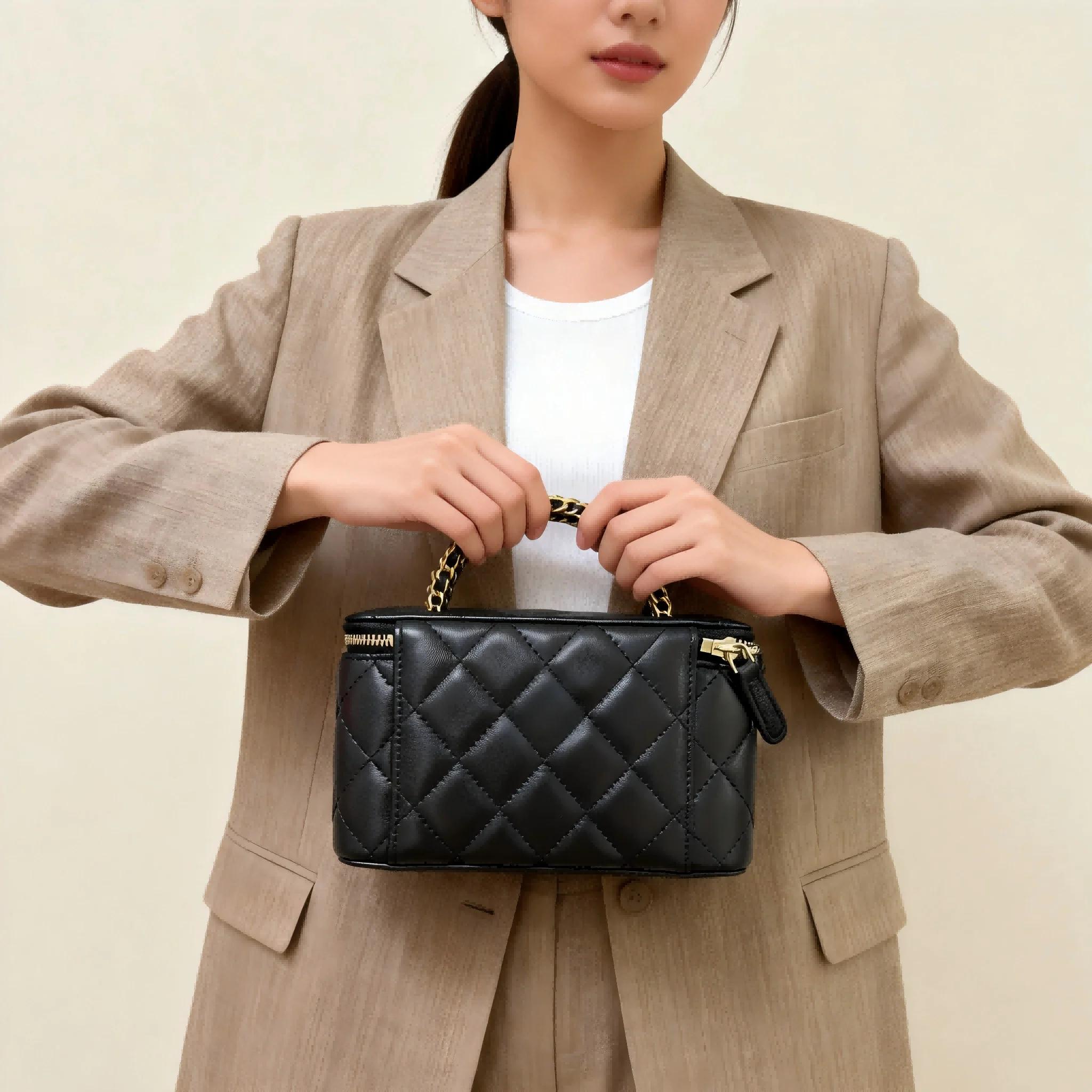 Sac à main à motif diamant avec chaîne : Sac de ville élégant, Sac à bandoulière polyvalent
