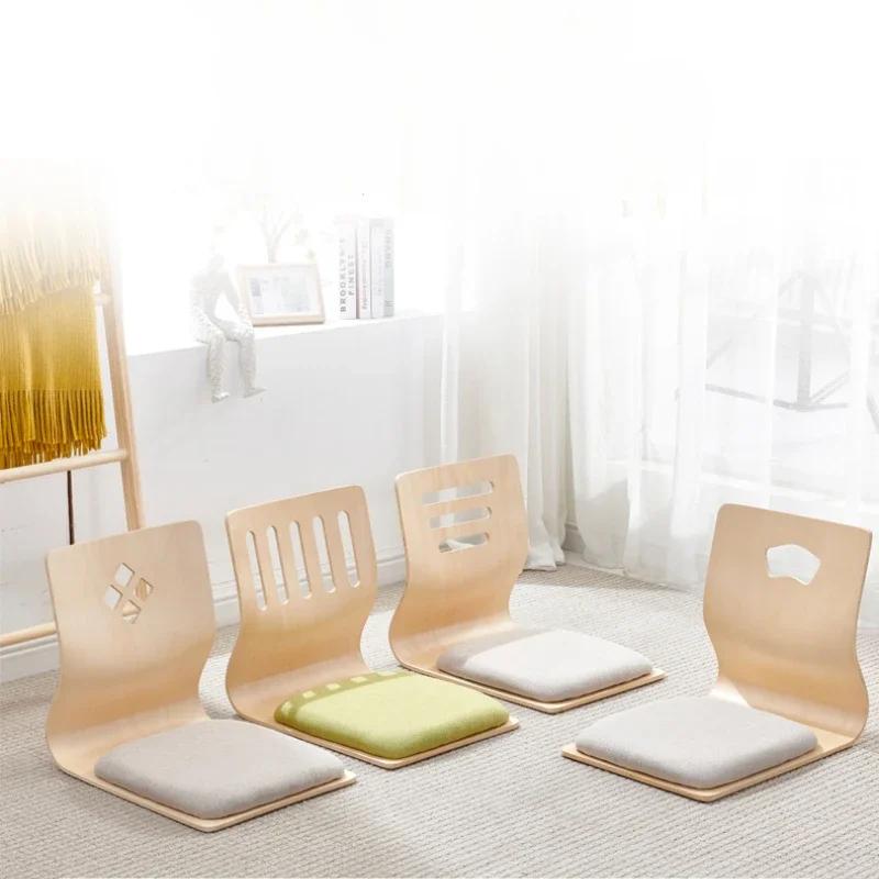 Chaise japonaise Design maison salon meubles Kotatsu Table chaise Tatami Zaisu sans jambes chaise de