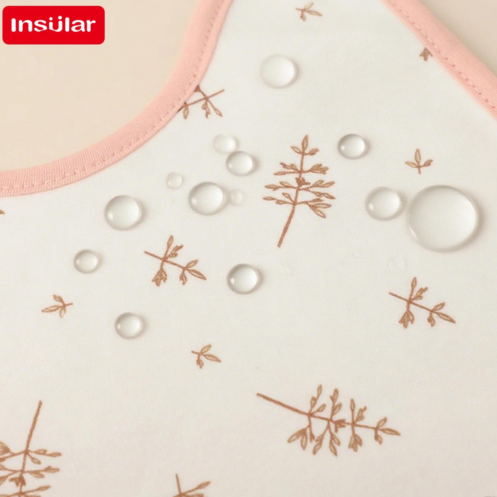 Bavoirs pour bébé en forme de U, serviette de salive pour bébé, facile à essuyer, tissu pour manger