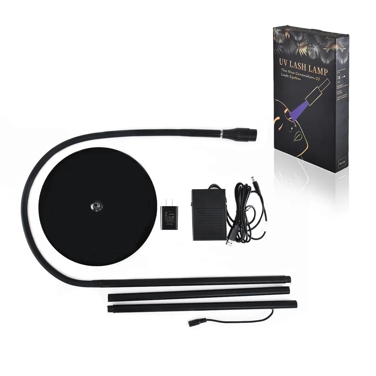 Lampe à polymériser UVLED avec interrupteur au pied, mise au point réglable, lampadaire, greffage de