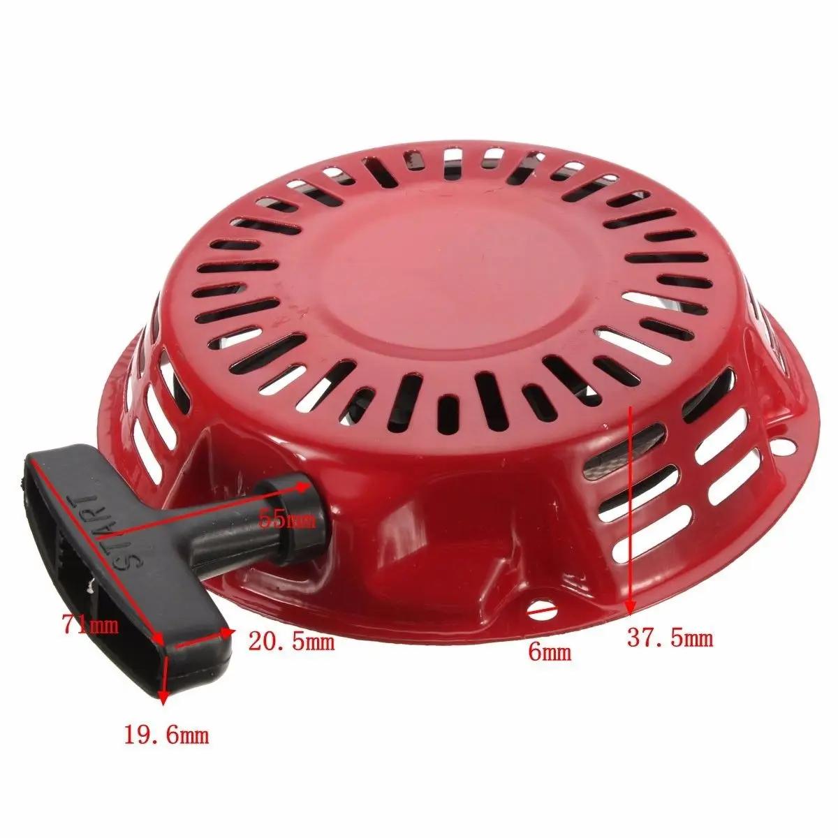 Kit d'assemblage de démarrage de jardin pour Honda GX120 GX160 5.5 pour moteur H P GX200, démarreur