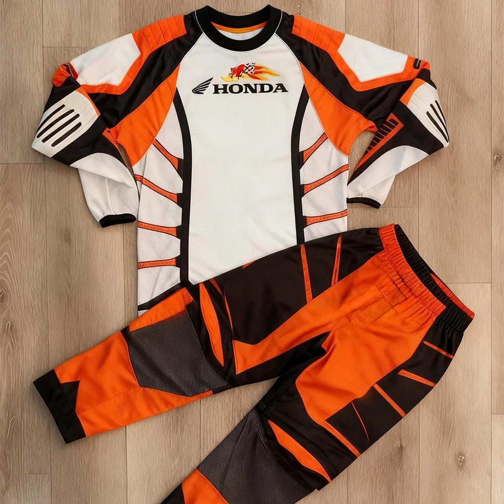 Ensemble motocross Honda neuf adulte 4 CARMICHAEL SMX450 - Vêtements moto tout-terrain été