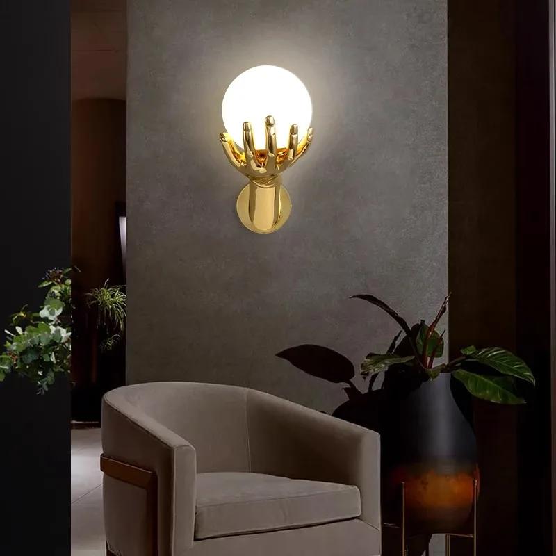 Applique murale LED d'intérieur, décoration créative pour salon, 110v 220v, couloir d'étude, appliqu
