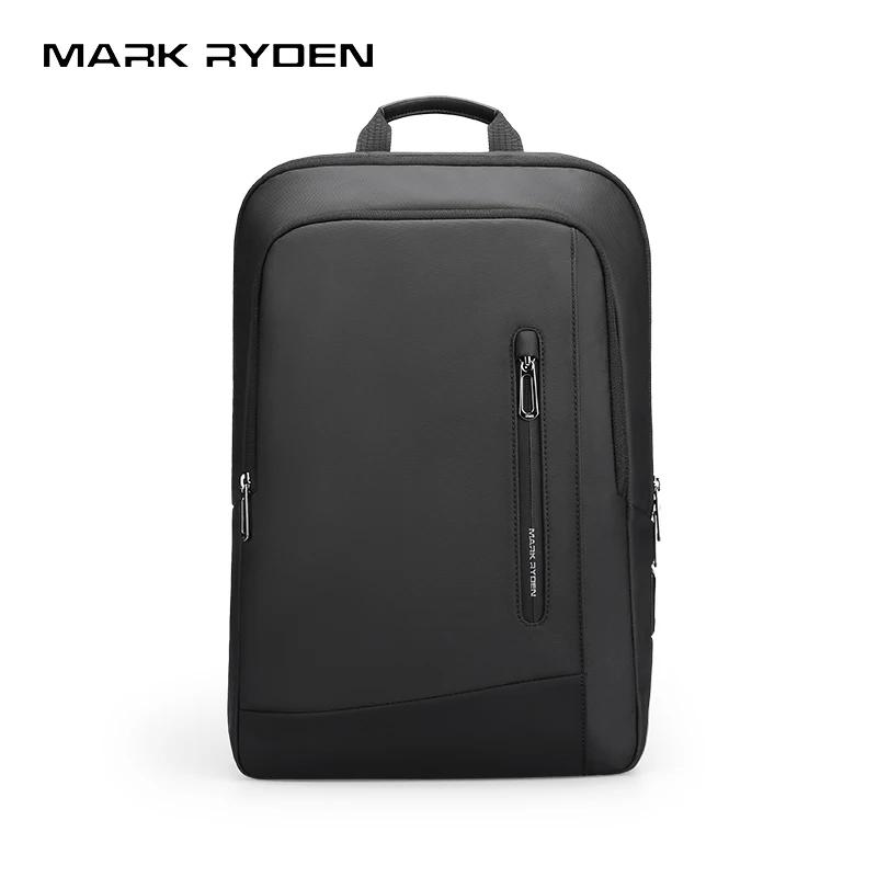 Sac à dos pour ordinateur portable fin pour homme Mark Ryden, léger, résistant à l'eau, sac à dos de