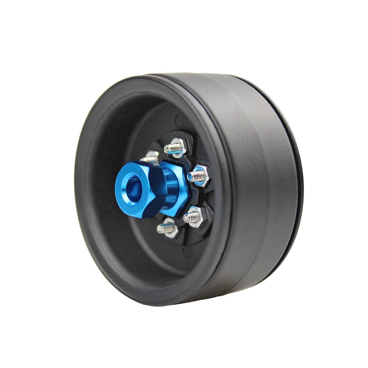 Adaptateur d'entraînement de moyeu de roue hexagonale en aluminium SCX10, 12mm, 15/20/25mm, combinat