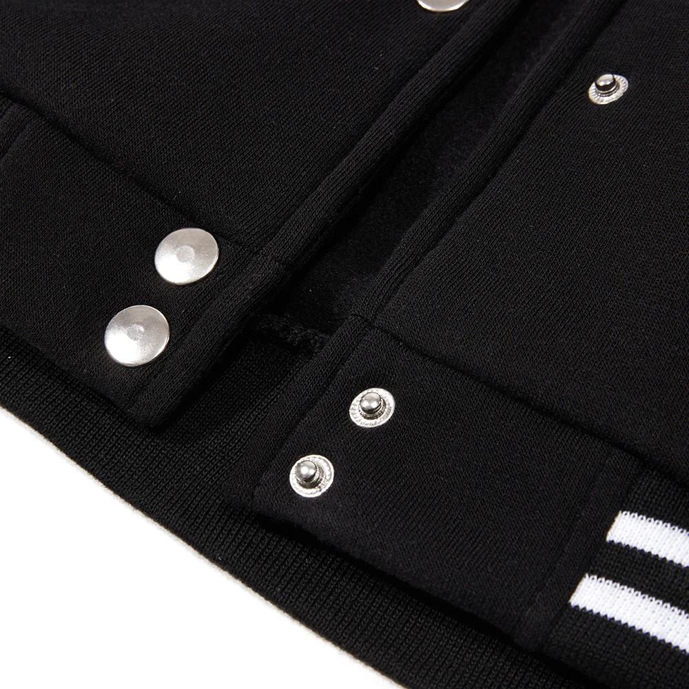 Veste ample surdimensionnée de couleur unie, noir, gris, blanc, vêtements pour hommes et femmes, uni