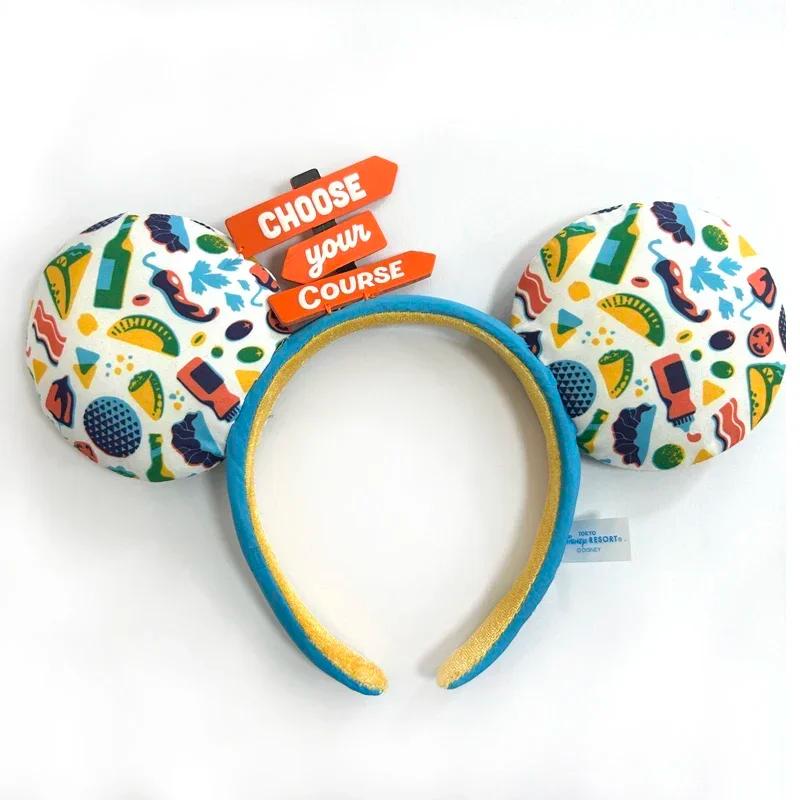 Bandeau oreilles Disney Mickey Mouse pour adultes et enfants, bandeau Cosplay parfait pour fête, Fes