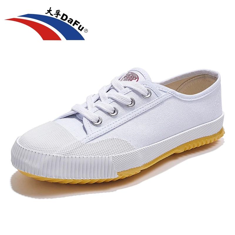 Dafu Original toutes les chaussures blanches style classique arts martiaux hommes femmes baskets