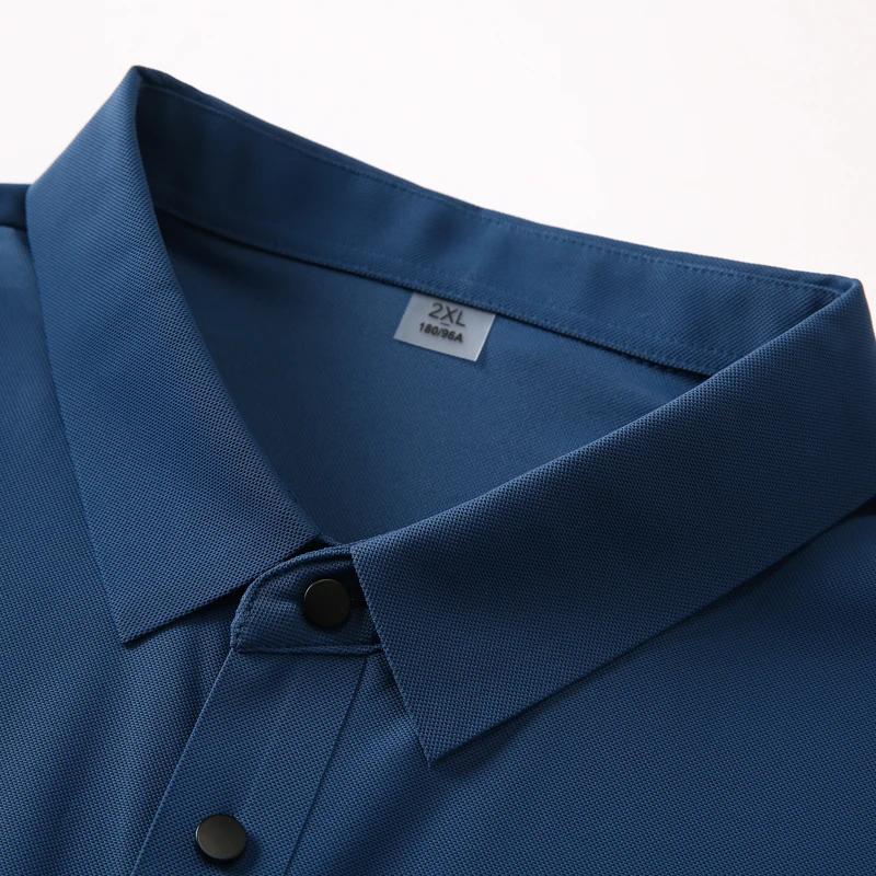 YJKVUR 2026 Nouvelle Collection Été – Polo Homme 3 Boutons Décontracté pour le Travail, T-shirt Séch