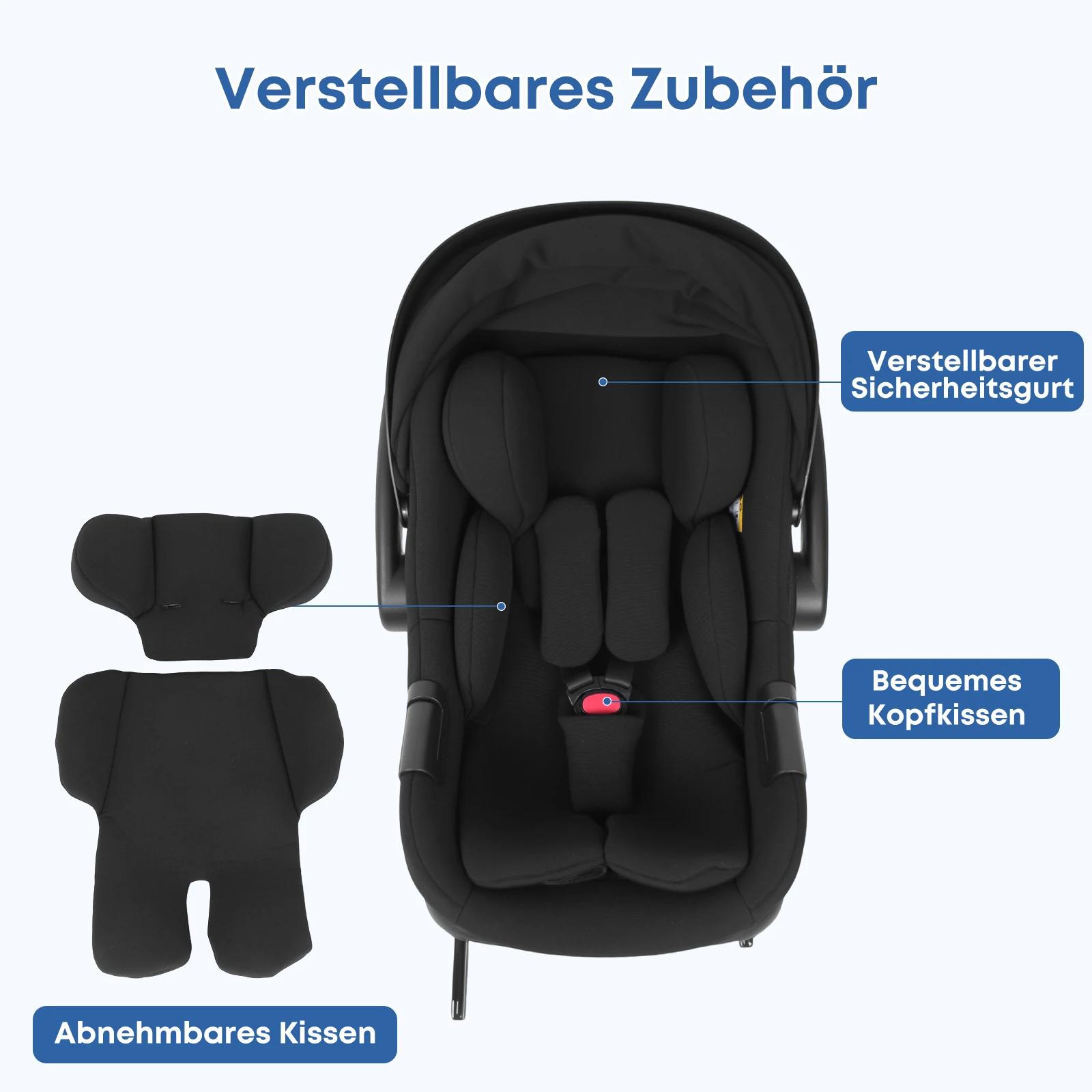 Siège auto pour bébé pour nouveau-né de 0 à 15 mois (40-85 cm) 13 kg Base ISOFIX siège auto taille I