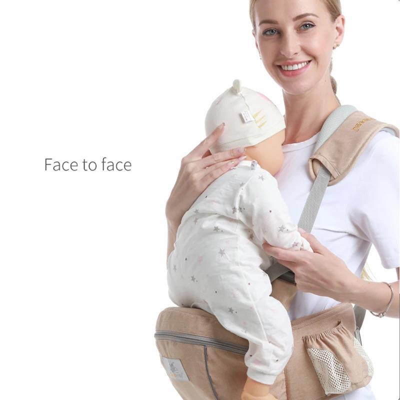 Porte-bébé ergonomique Portable pour bébé, siège de hanche, tabouret de taille, écharpe frontale, ka