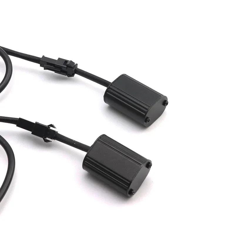 2 pièces lumineux 6000K 160W LED yeux d'ange marqueur lumières ampoules lampe pour BMW E87 E39 M5 E6