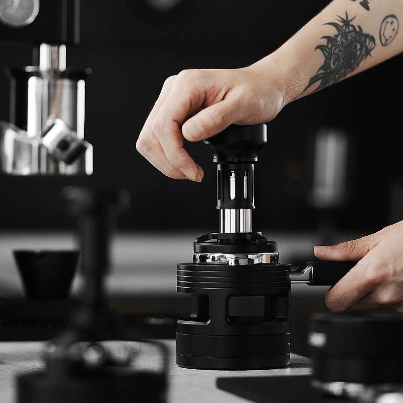MHW-3BOMBER 51/53/58mm Café Tamper À Ressort Expresso Tamper Impact Pression Constante Tamper Profes