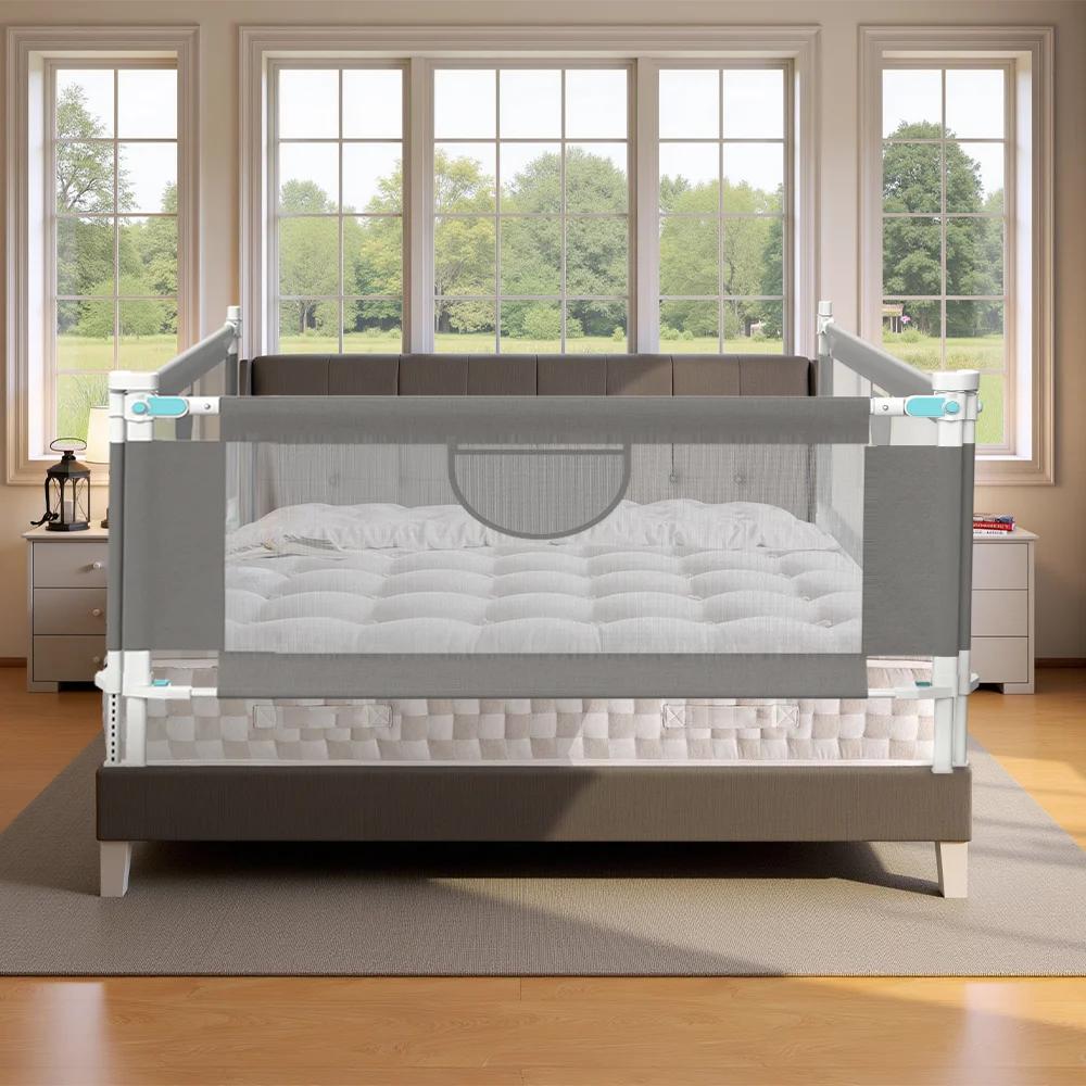 Clôture de lit de bébé 150/180/200cm, Rail de lit de bébé, barrière de lit pour enfants, clôture de