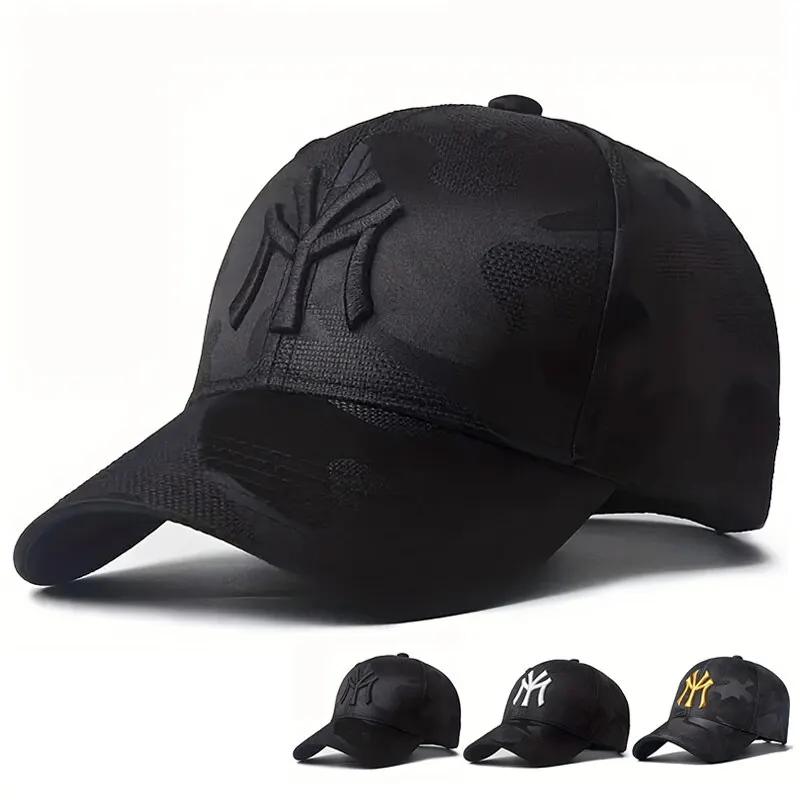 Chapeaux de baseball CamSolomon avec broderie de lettres, chapeaux décontractés réglables, chapeau d