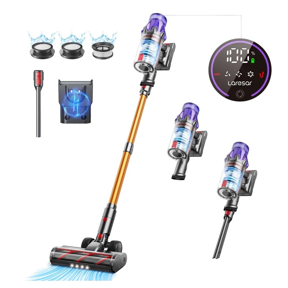 Aspirateur sans fil Laresar V7, 500W, puissance d'aspiration 50KPA, déterminer les appareils ménager