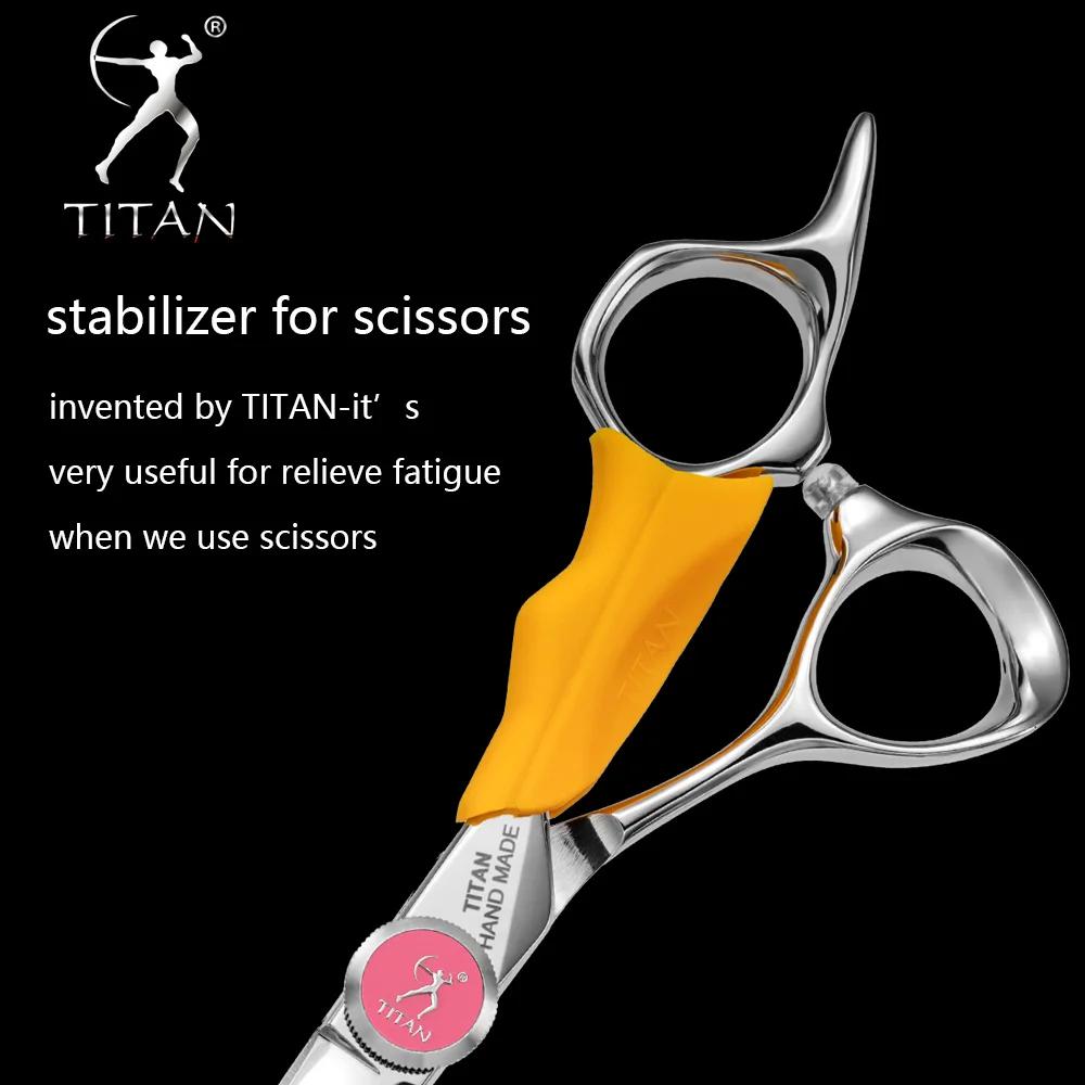 Titan ciseaux à cheveux professionnels coupe amincissante ciseaux à cheveux de barbier ciseaux de co
