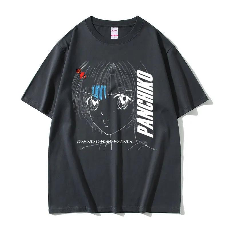 Rock Band Panchiko DEATHMETAL Album graphique imprimé t-shirt hommes femmes Vintage T-shirts décontr