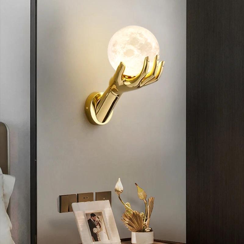 Applique murale LED d'intérieur, décoration créative pour salon, 110v 220v, couloir d'étude, appliqu
