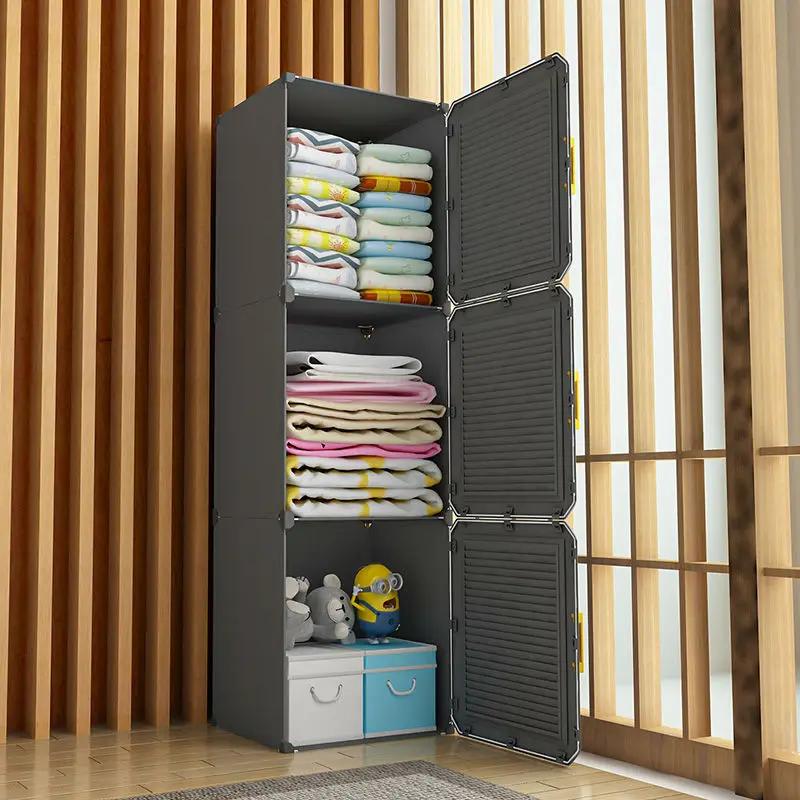 Armoires pliantes pour vêtements de grande taille, rangement d'épissure, Psychde placement de jouets