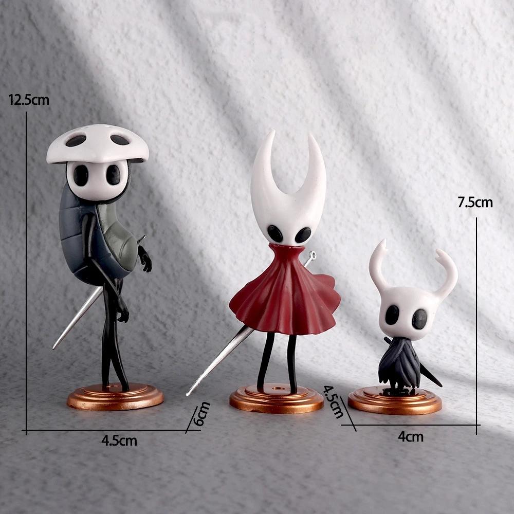 Figurine de chevalier creux GK, modèle d'action, décoration en PVC, jouets à collectionner, 3 pièces