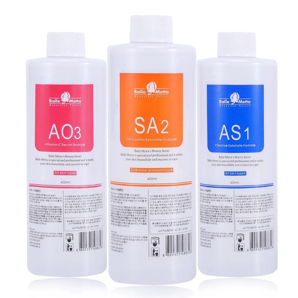 Sérum liquide Hydra pour le visage, Solution pour Peeling aquatique AS1 SA2 AO3, pour Machine de bea