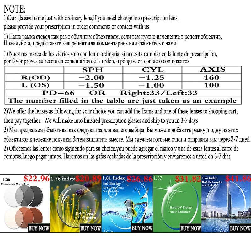 Monture de lunettes optiques pour homme et femme, style Lemtosh, lunettes Johnny Depp, monture en ac