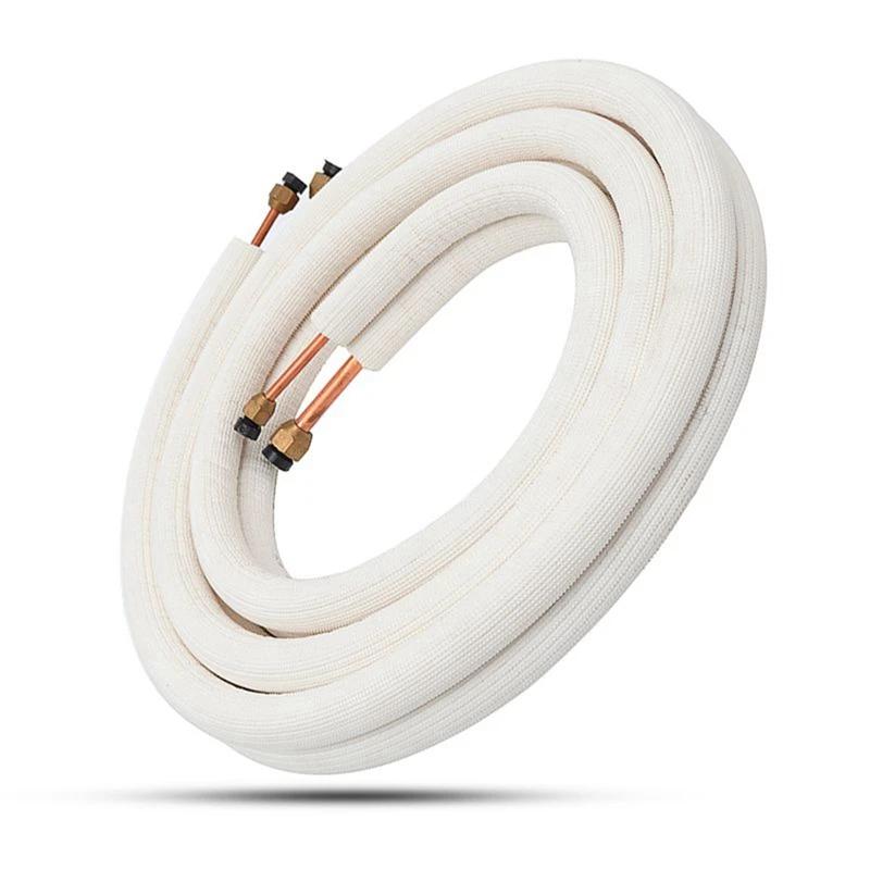 Ensemble de fils de cuivre isolés, 3 mètres, paire de tubes de bobine 1/4 po 3/8 po, pièces de clima