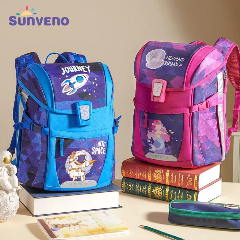Sunveno-Sac d'école pour enfants, sac à dos pour enfants, garçons, filles, primaire, maternelle, alt
