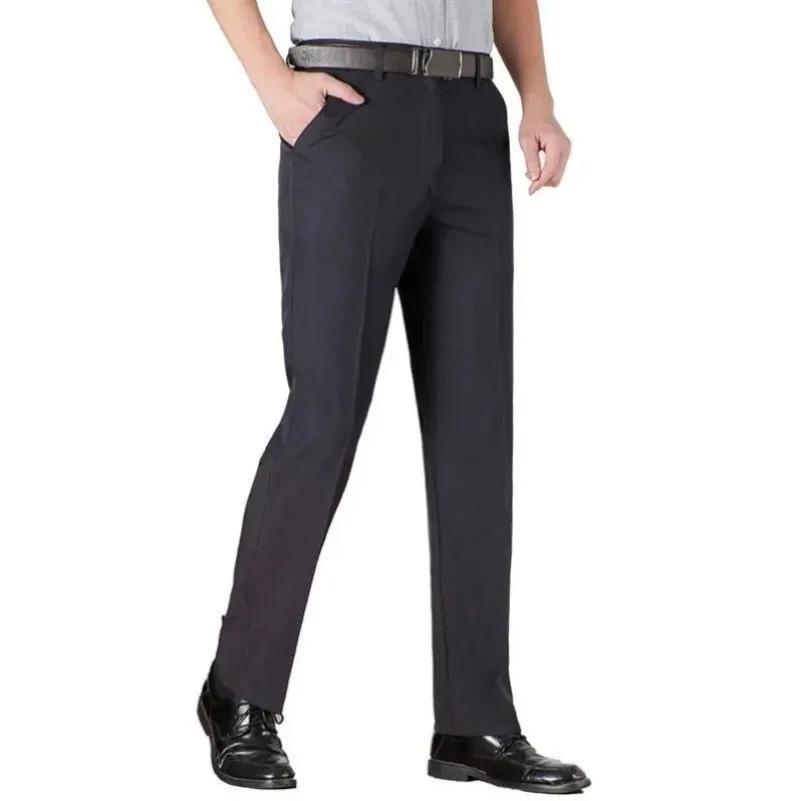 Pantalon d'homme pour l'automne, épais pour l'été, fin, pantalon de costume, pantalon ample pour hom